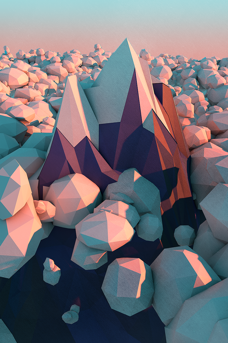 Illustration for article titled The World Would be Cooler if it Was Made Out of Polygons